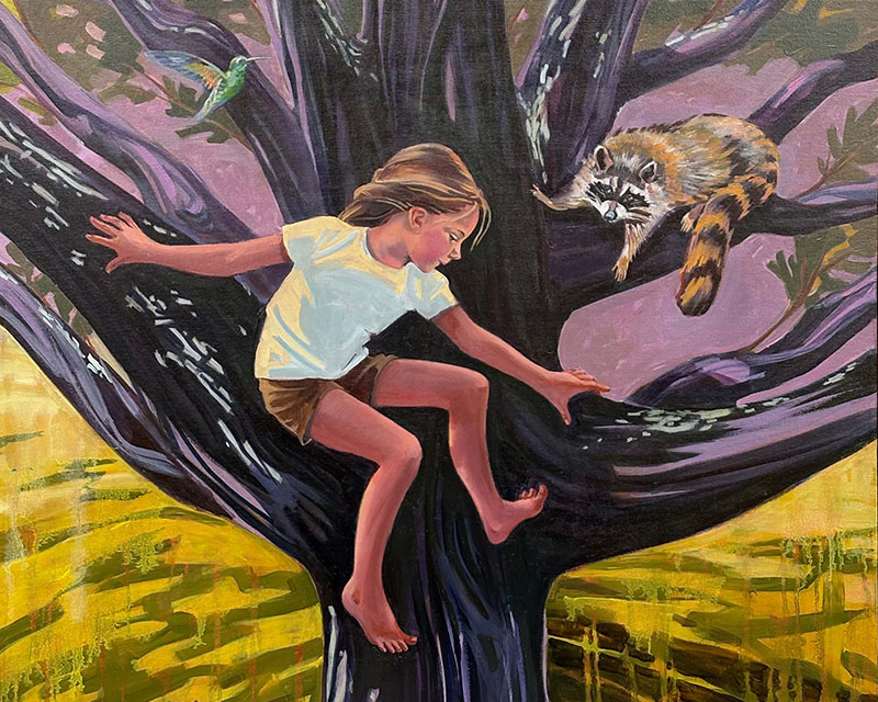 climbing tree